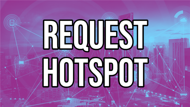 Request a Hotspot